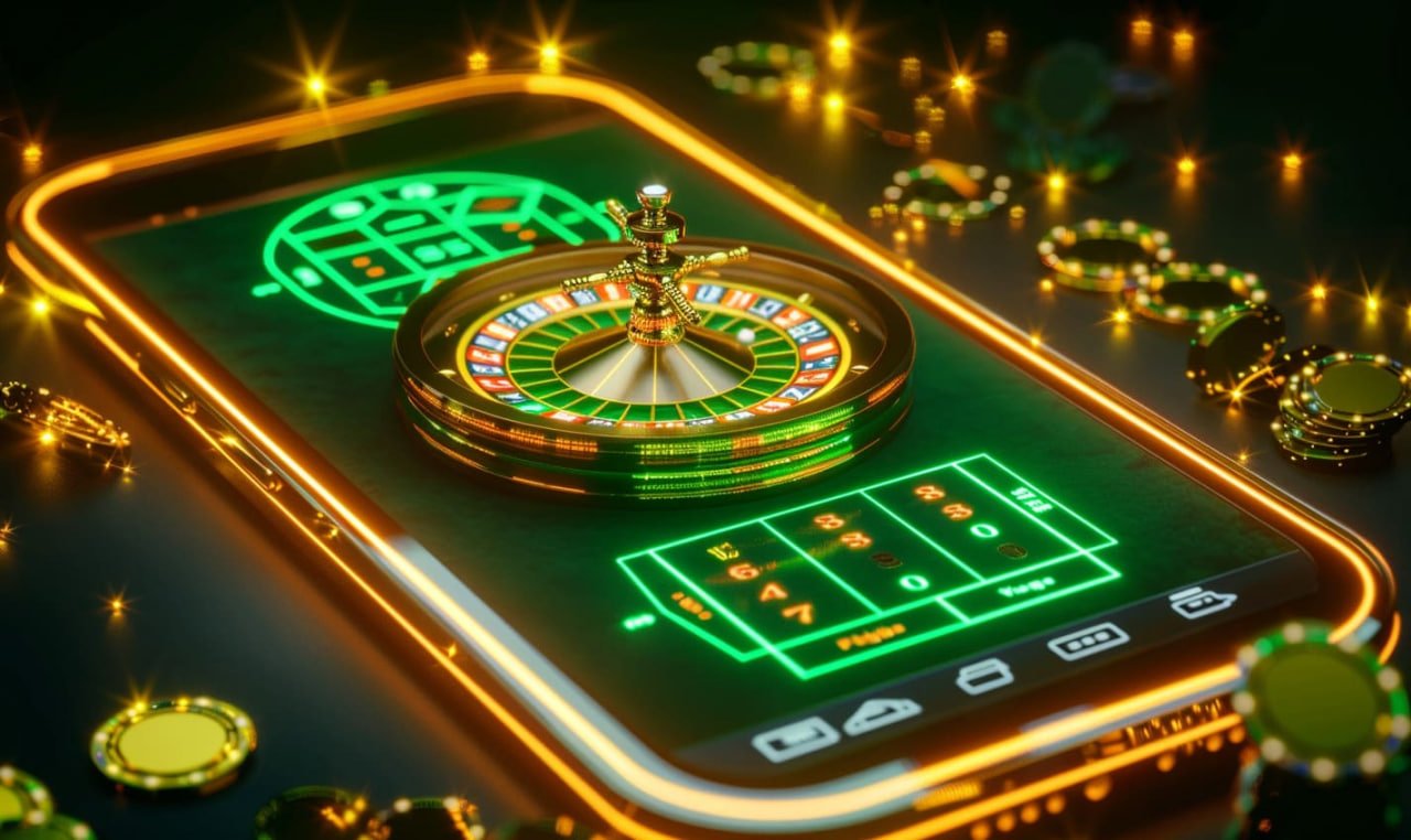 Ilustrasi fitur keamanan dan perlindungan data digital pada platform hiburan online